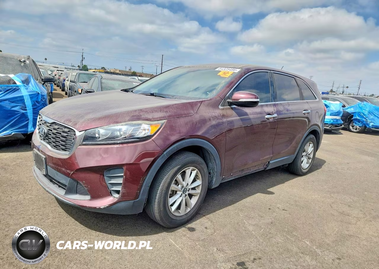 2019 Kia Sorento Lx VIN:5XYPG4A33KG520765 - 1