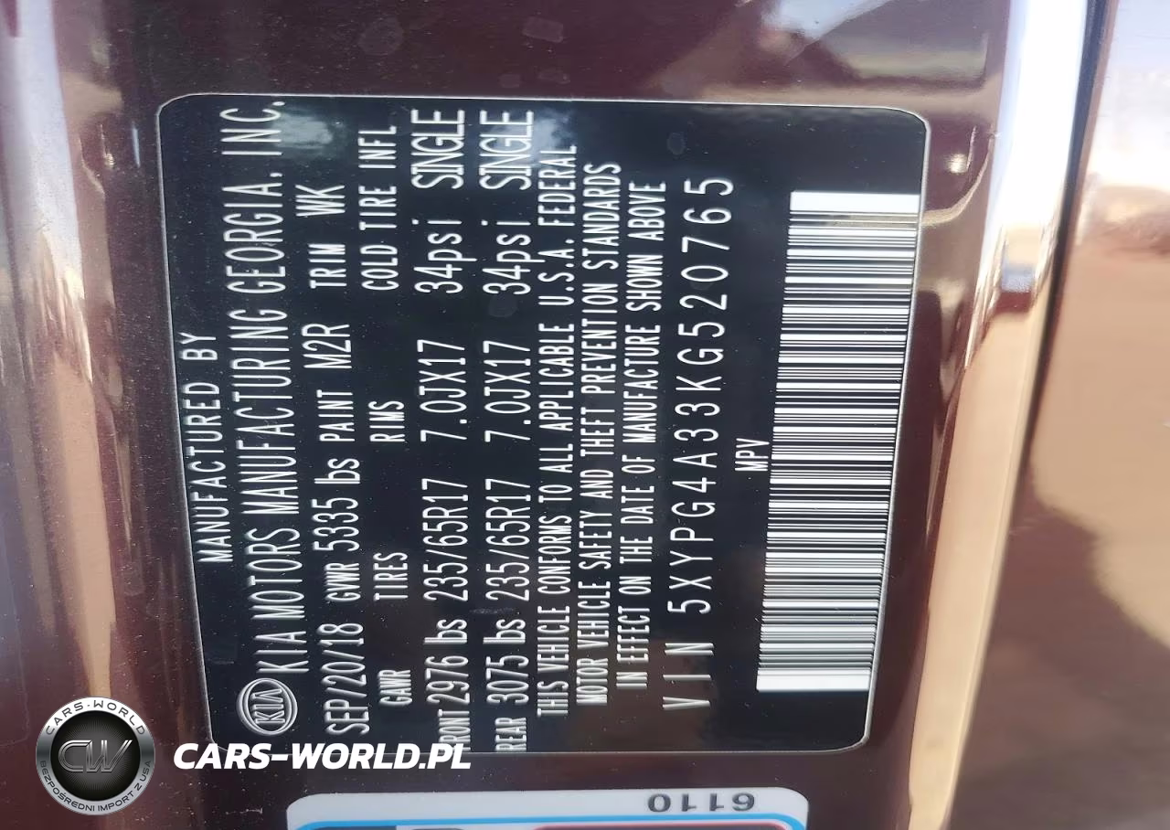 2019 Kia Sorento Lx VIN:5XYPG4A33KG520765 - 13