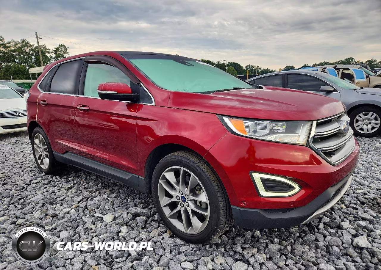 2017 Ford Edge Titanium VIN:2FMPK3K87HBB34149 - 4