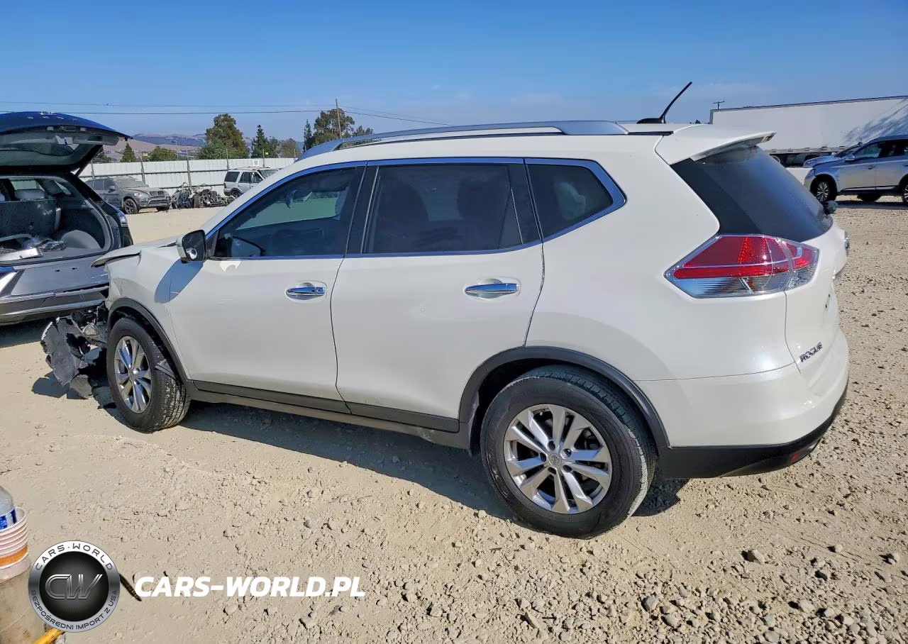 2016 Nissan Rogue Sv VIN:KNMAT2MT4GP601599 - 2