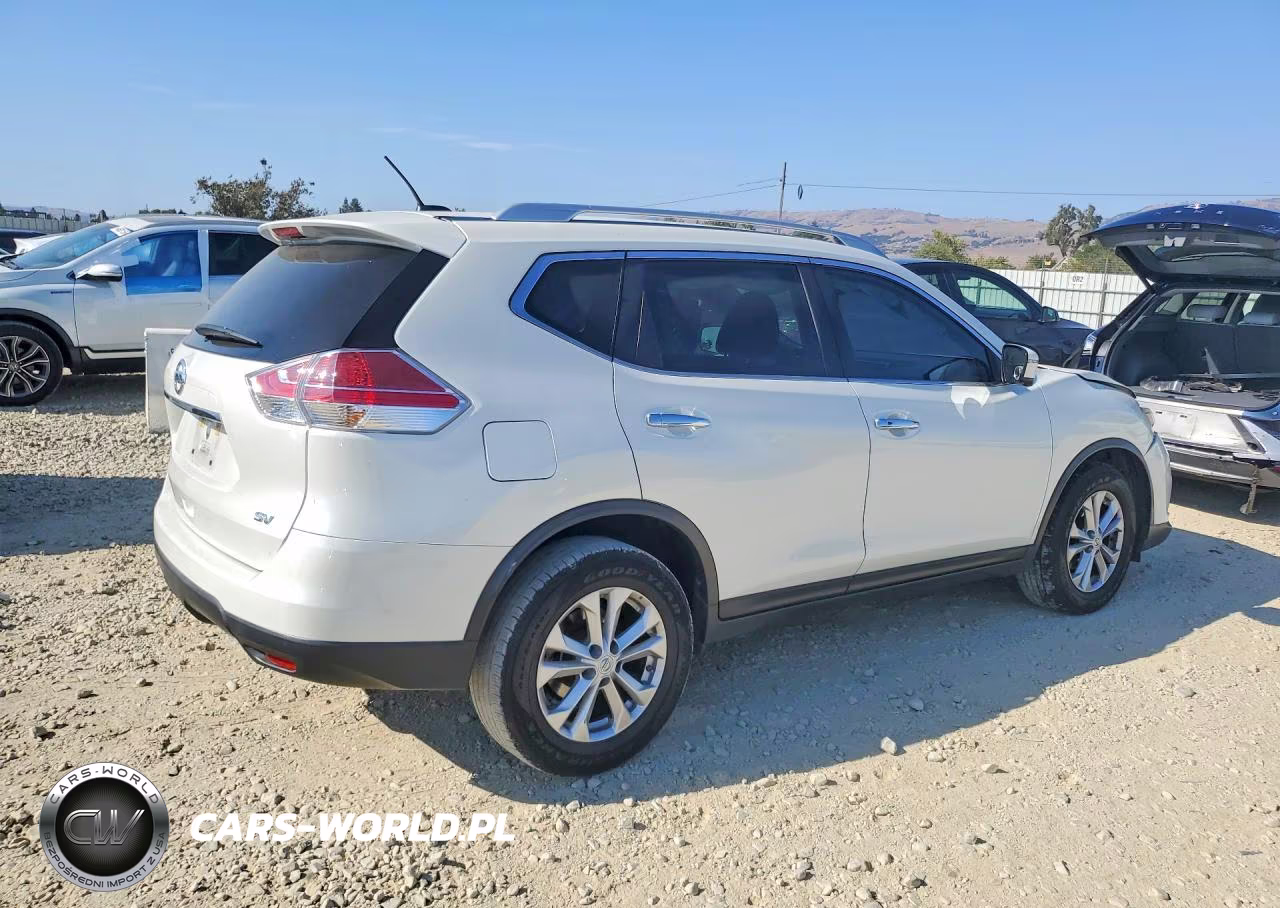 2016 Nissan Rogue Sv VIN:KNMAT2MT4GP601599 - 3