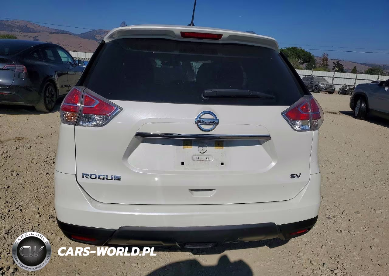 2016 Nissan Rogue Sv VIN:KNMAT2MT4GP601599 - 6
