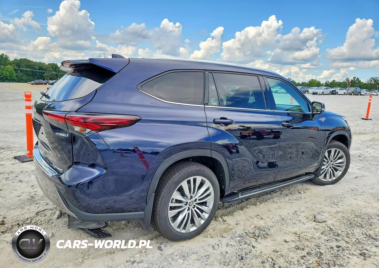 2024 Toyota Highlander Hybrid Limited VIN:5TDEBRCHXRS633492 - 3