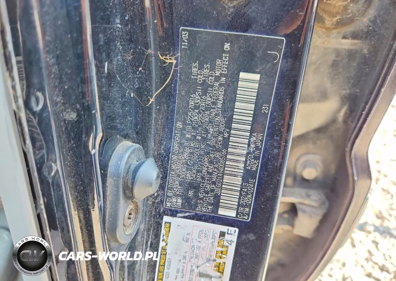 2004 Toyota Highlander Base VIN:JTEGD21A940085766 - 13