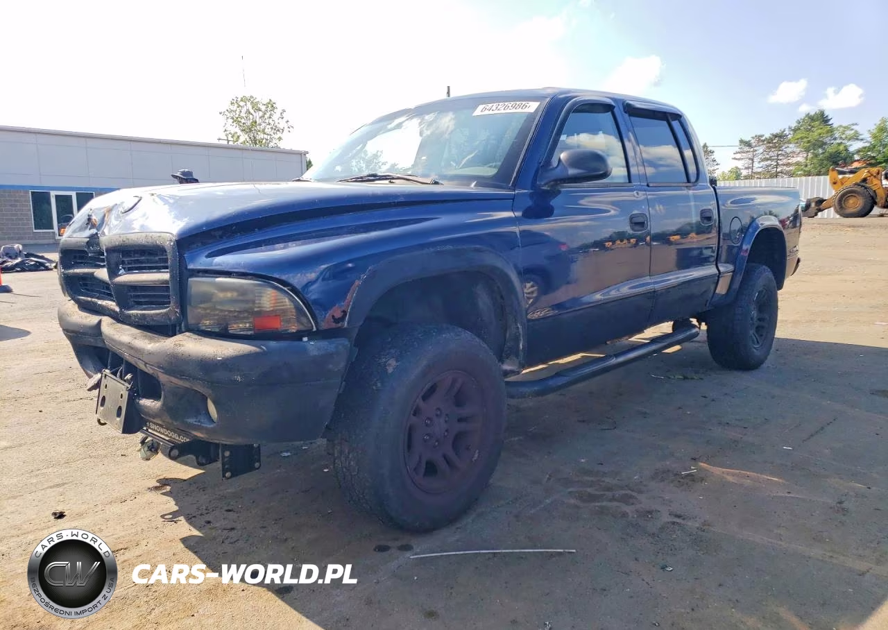 2004 Dodge Dakota Quad Slt VIN:1D7HG48N34S525074 - 1