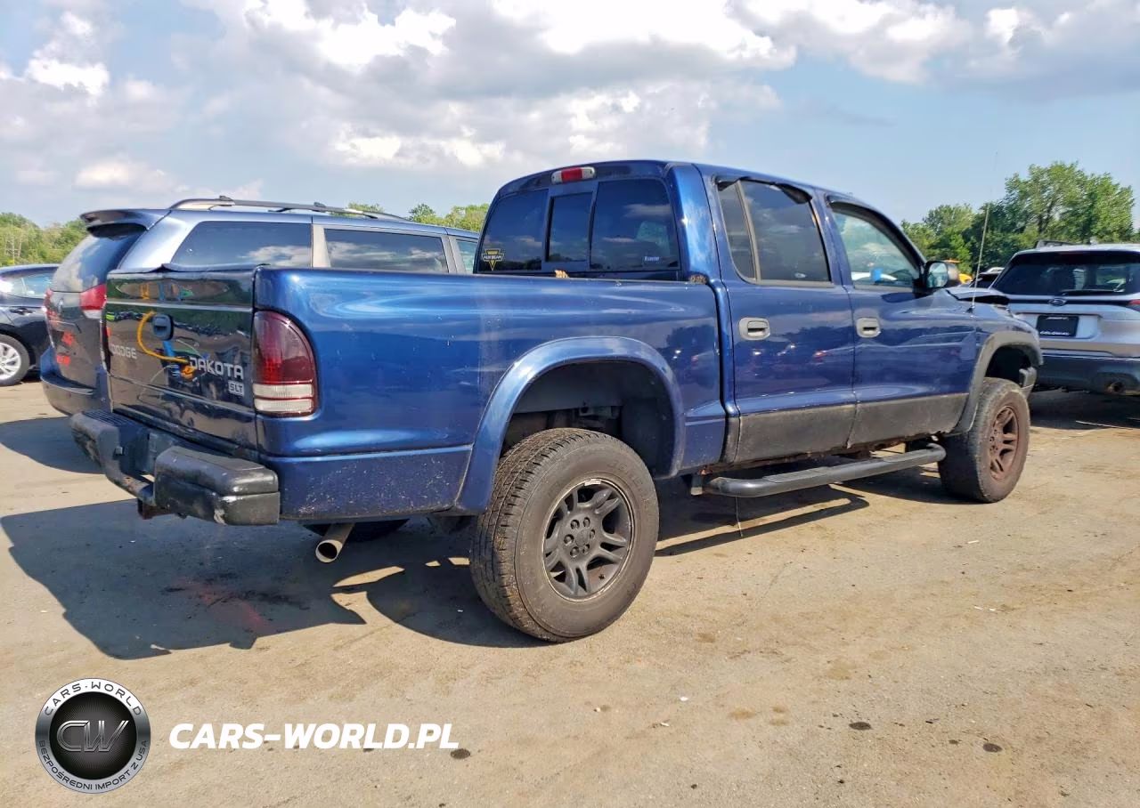 2004 Dodge Dakota Quad Slt VIN:1D7HG48N34S525074 - 3