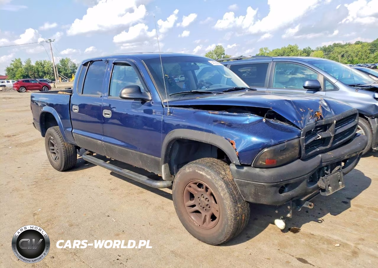 2004 Dodge Dakota Quad Slt VIN:1D7HG48N34S525074 - 4