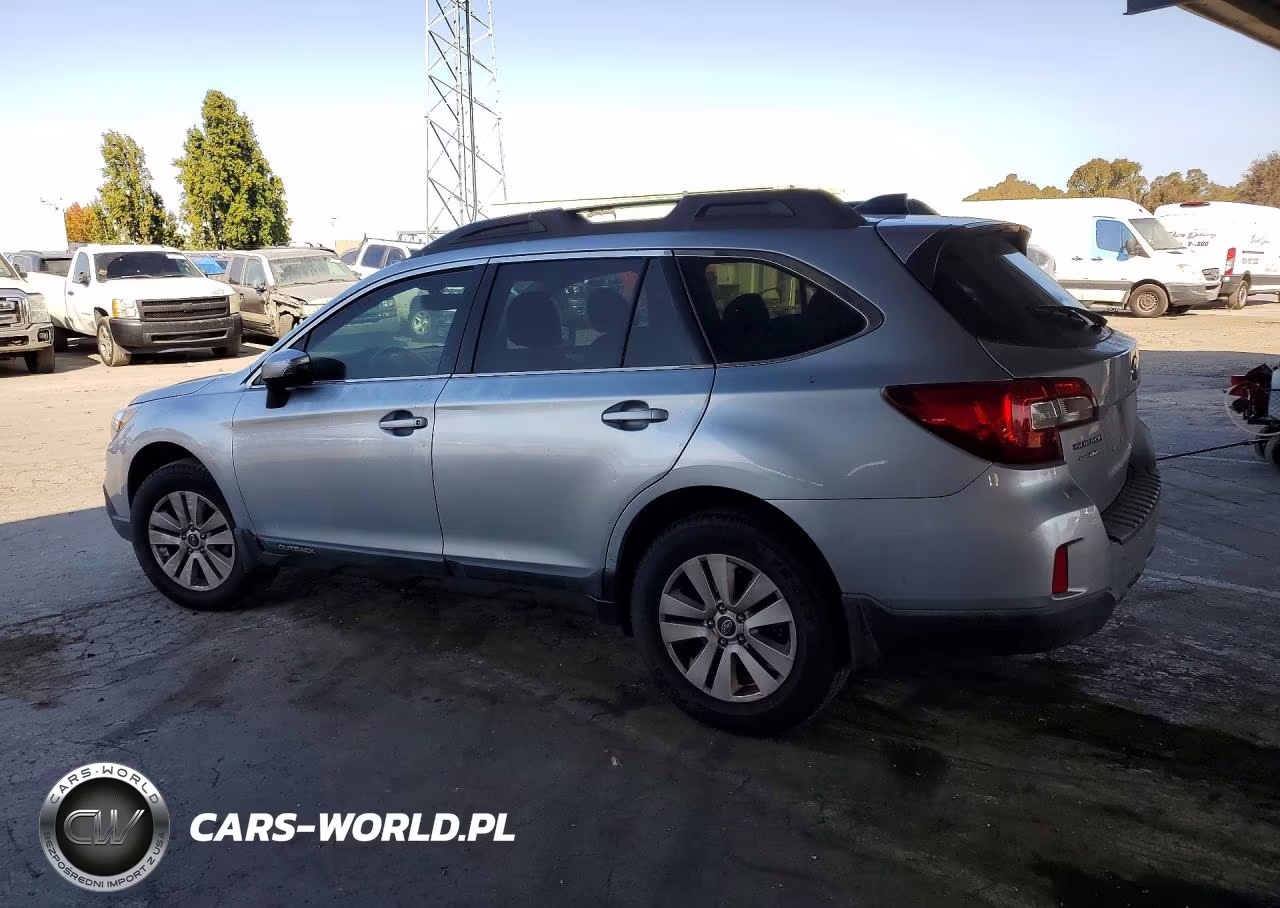 2017 Subaru Outback 2.5I Premium VIN:4S4BSAFC6H3406316 - 2