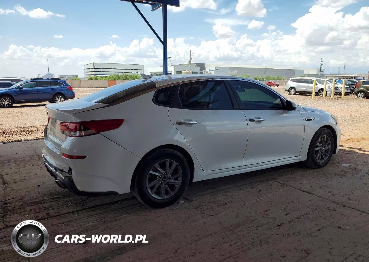2020 Kia Optima Lx VIN:5XXGT4L35LG390633 - 3