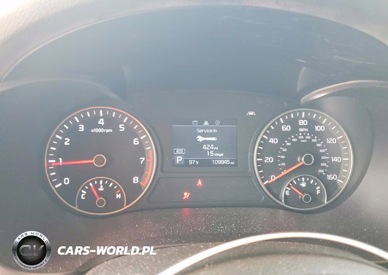 2020 Kia Optima Lx VIN:5XXGT4L35LG390633 - 9
