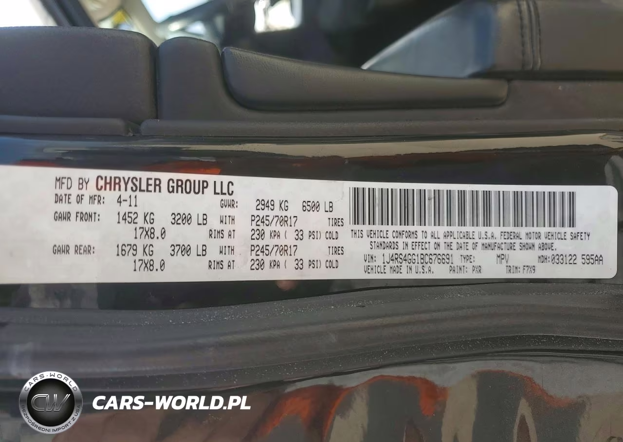 2011 Jeep Grand Cherokee Laredo VIN:1J4RS4GG1BC676691 - 13