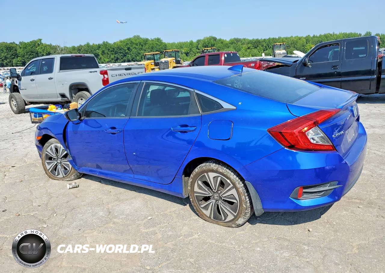 2017 Honda Civic Ex VIN:19XFC1F39HE012207 - 2