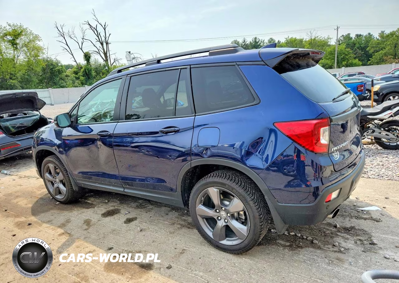 2021 Honda Passport Touring VIN:5FNYF8H93MB015165 - 2