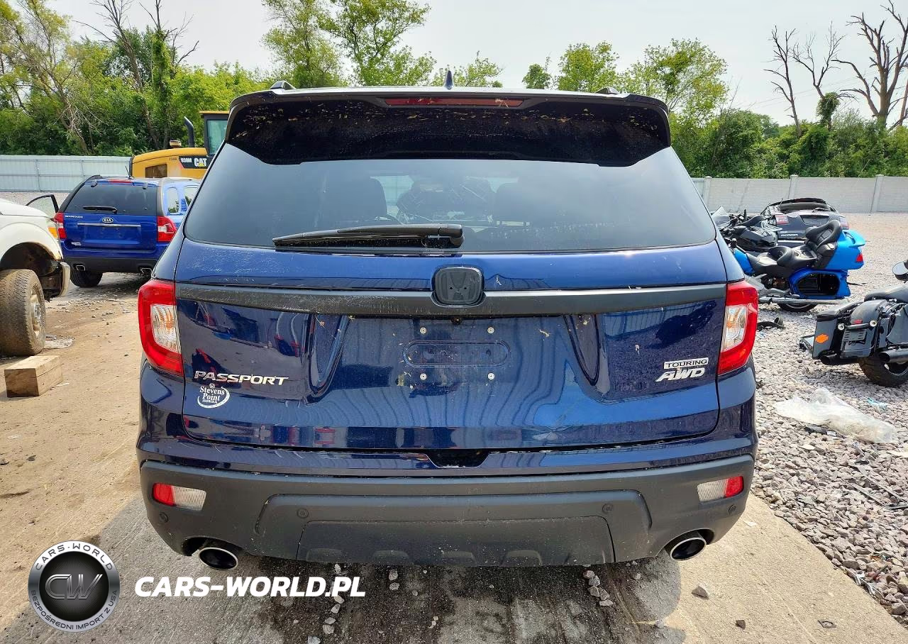 2021 Honda Passport Touring VIN:5FNYF8H93MB015165 - 6