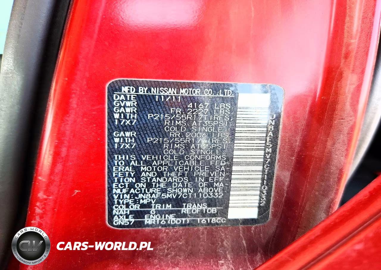 2012 Nissan Juke S VIN:JN8AF5MV7CT110332 - 13