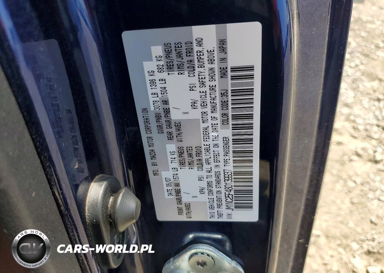 2008 Mazda Mx-5 Miata VIN:JM1NC25F480139937 - 12