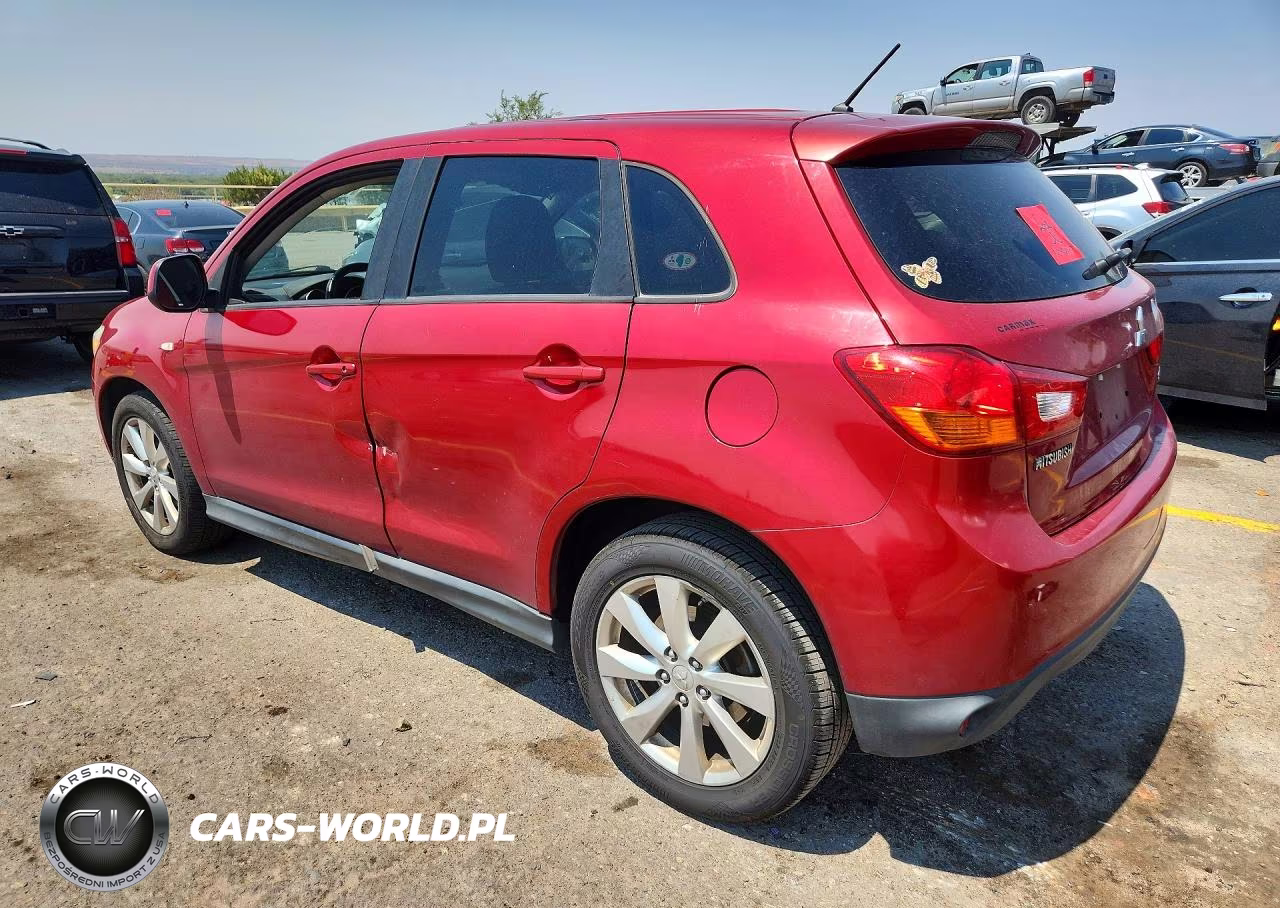 2015 Mitsubishi Outlander Sport Es VIN:4A4AP3AU4FE034112 - 2