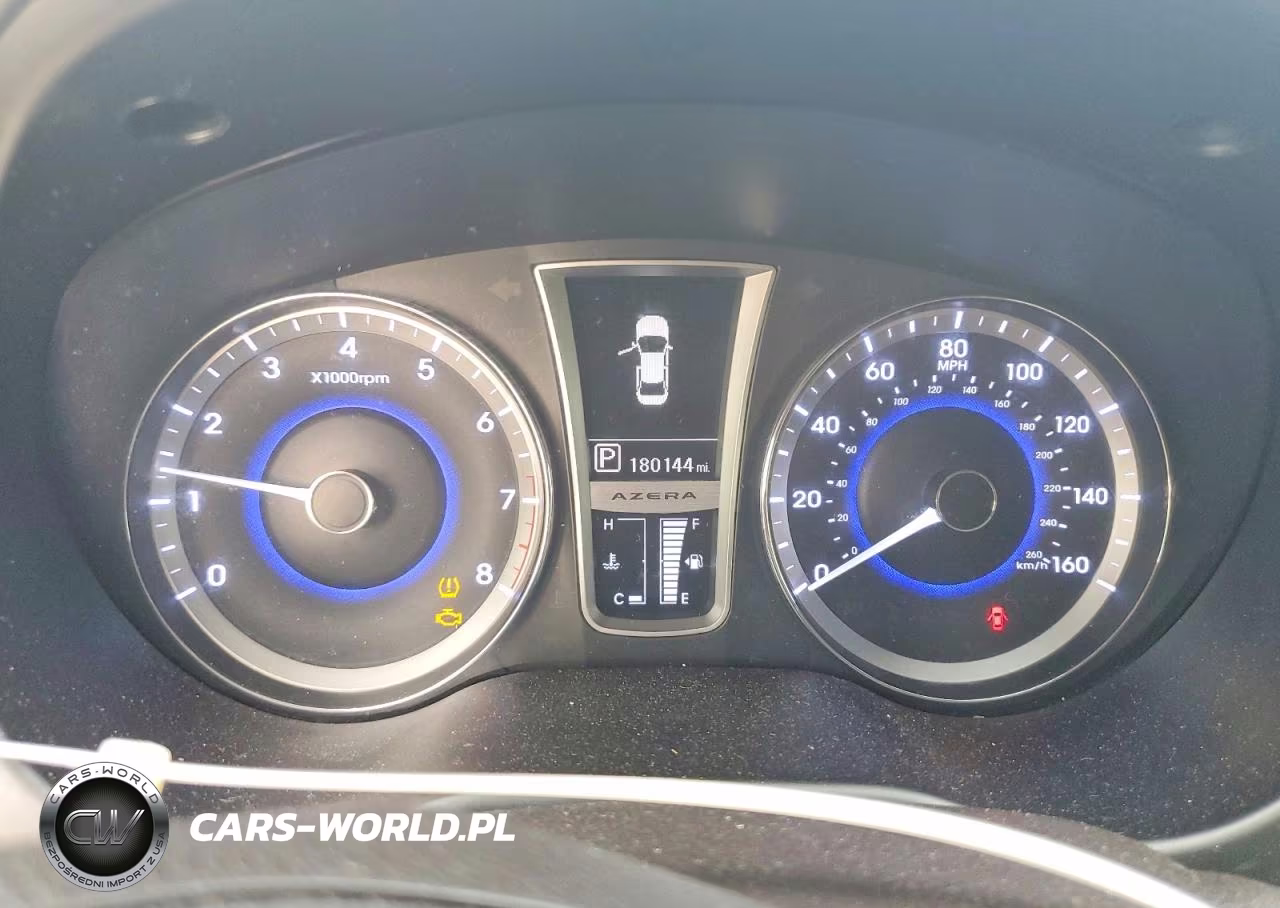 2013 Hyundai Azera Base VIN:KMHFG4JG8DA299273 - 9