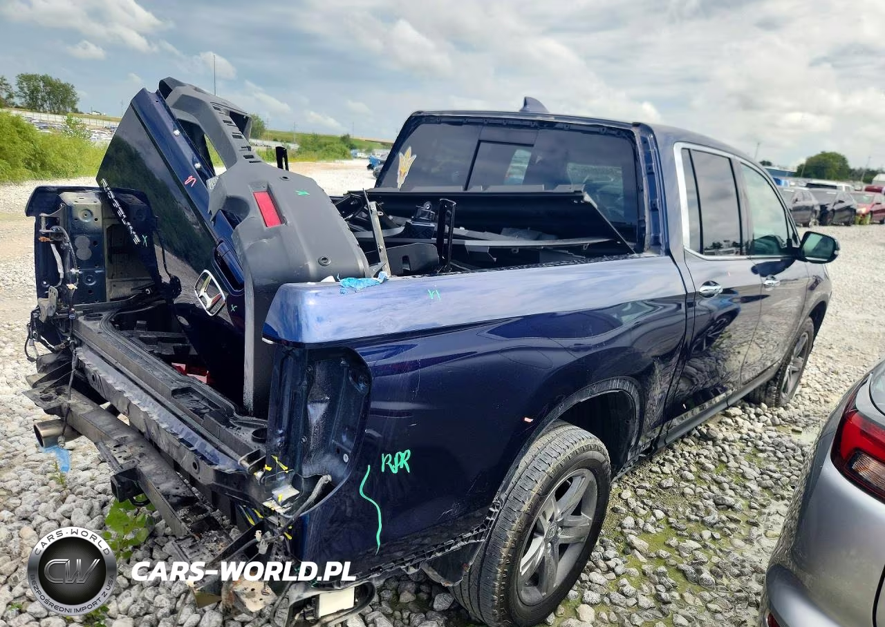 2022 Honda Ridgeline Rtl VIN:5FPYK3F70NB015231 - 3