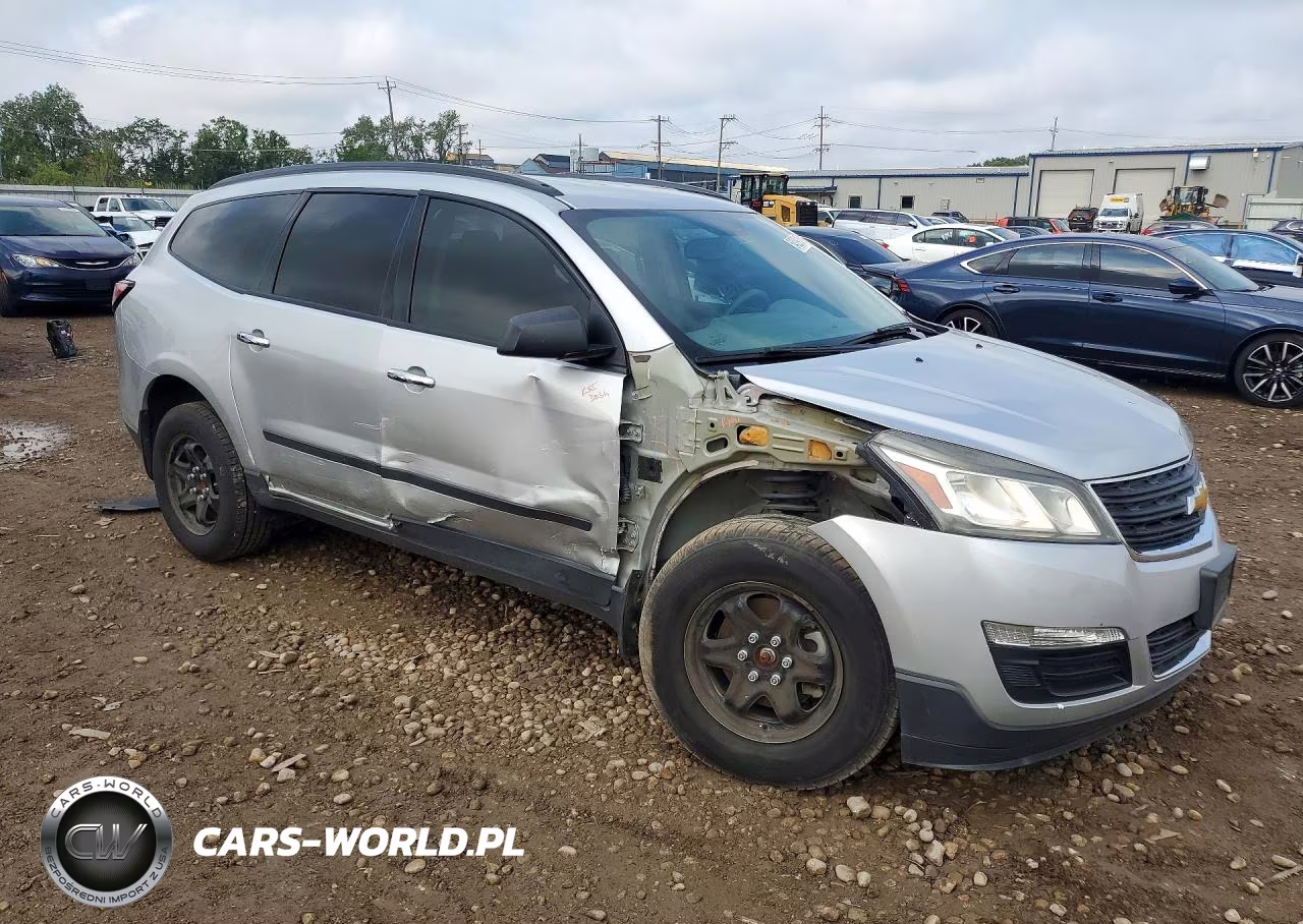 2017 Chevrolet Traverse Ls VIN:1GNKRFKDXHJ299379 - 4
