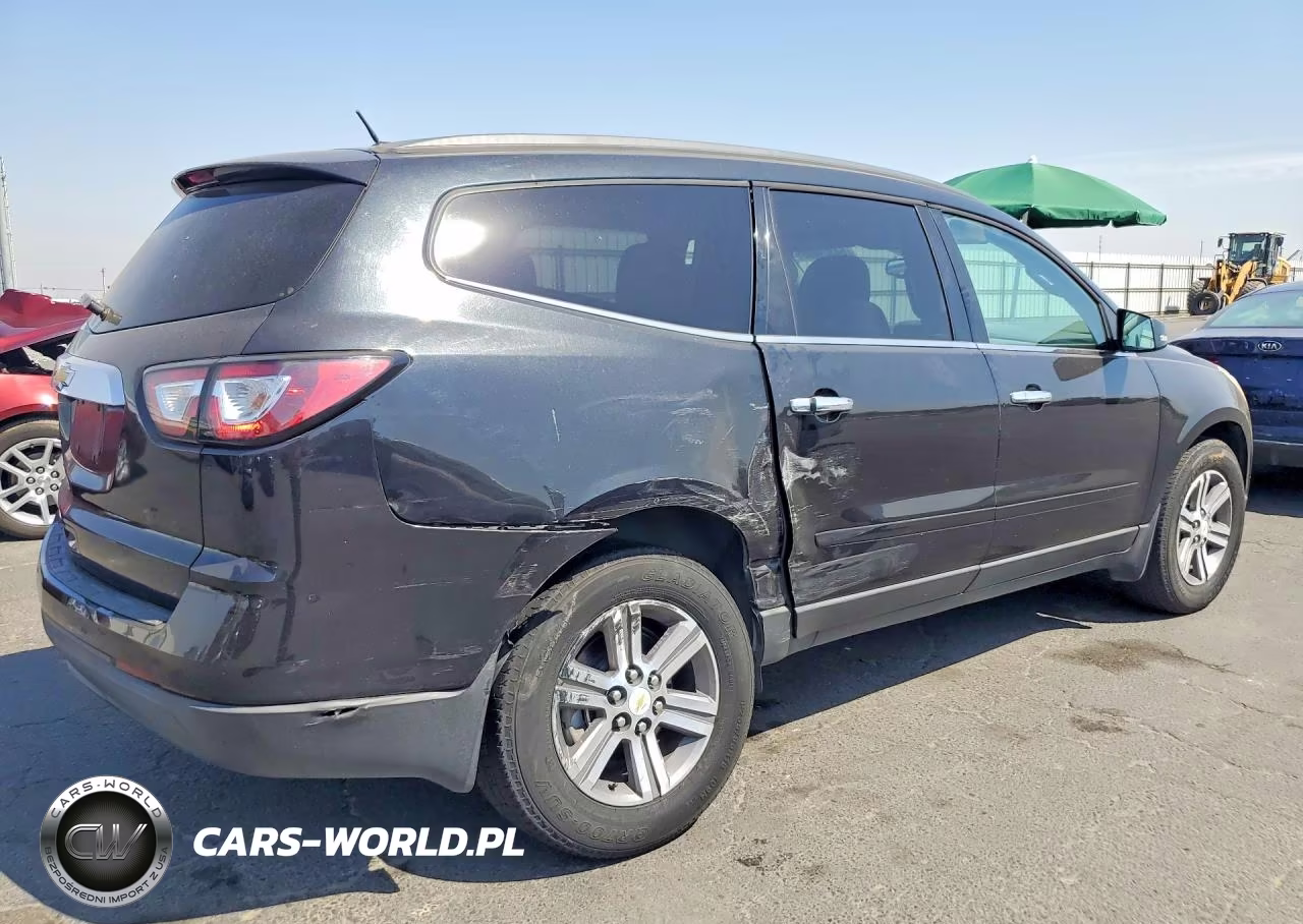 2015 Chevrolet Traverse Lt VIN:1GNKRGKD1FJ291030 - 3