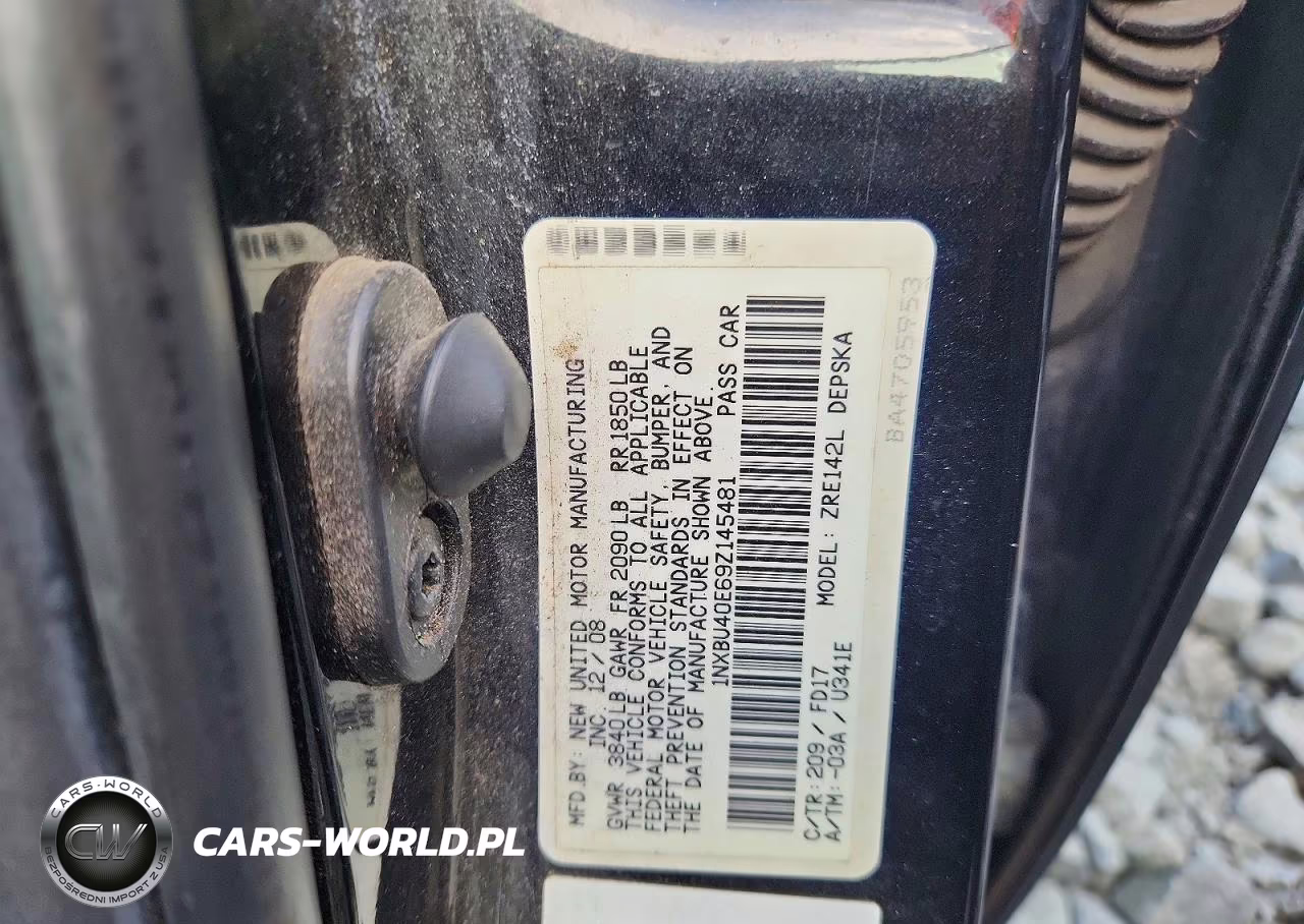 2009 Toyota Corolla S VIN:1NXBU40E69Z145481 - 12