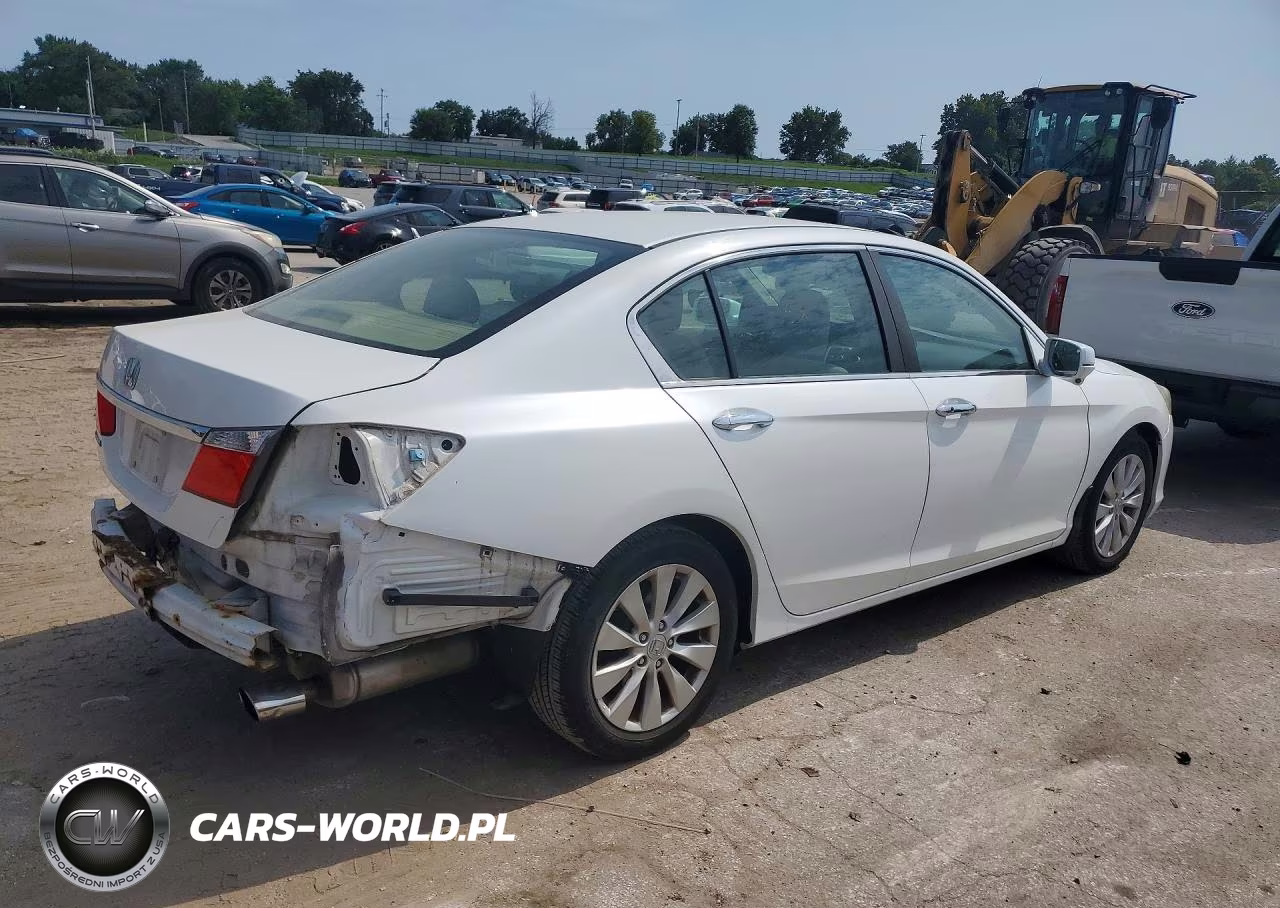 2014 Honda Accord Ex VIN:1HGCR2F70EA042352 - 3