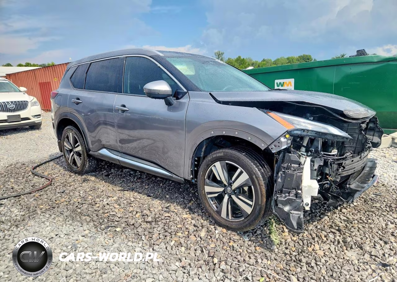 2021 Nissan Rogue Sl VIN:JN8AT3CA1MW020234 - 4