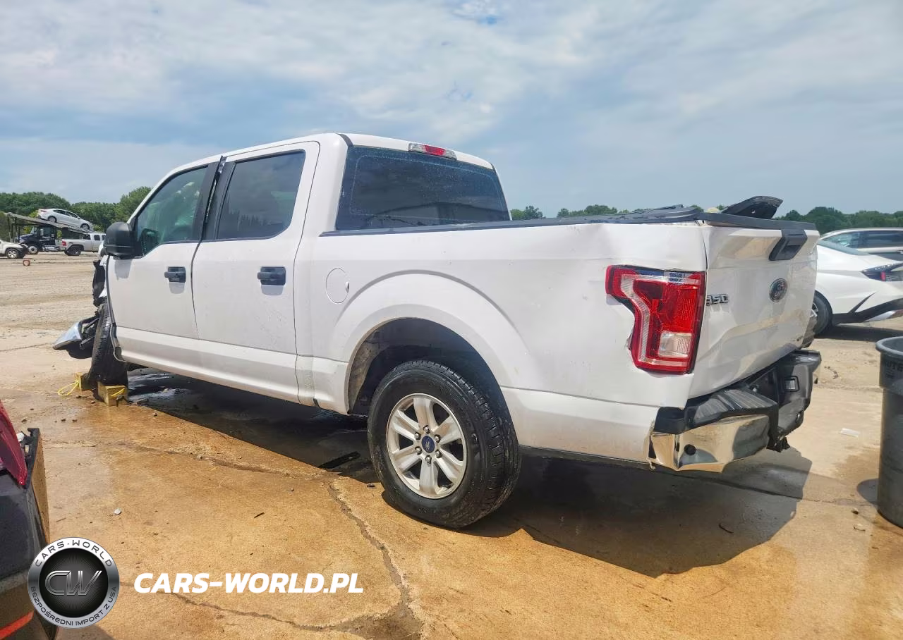 2015 Ford F150 Supercrew VIN:1FTEW1C83FKF08455 - 2