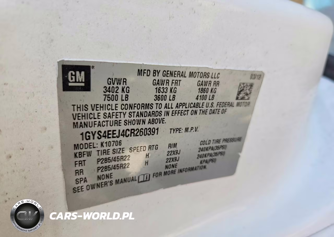 2012 Cadillac Escalade Hybrid VIN:1GYS4EEJ4CR260391 - 13