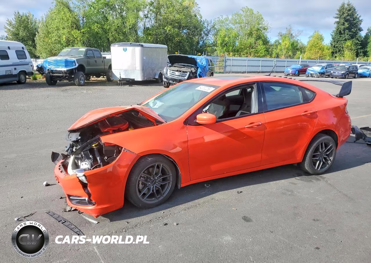 2016 Dodge Dart Sxt VIN:1C3CDFBB8GD635526 - 1