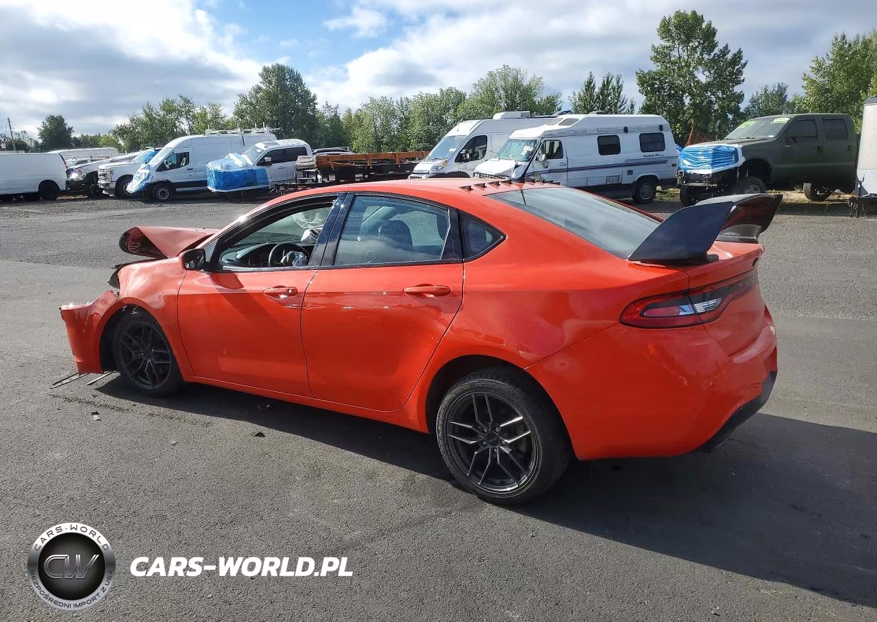 2016 Dodge Dart Sxt VIN:1C3CDFBB8GD635526 - 2