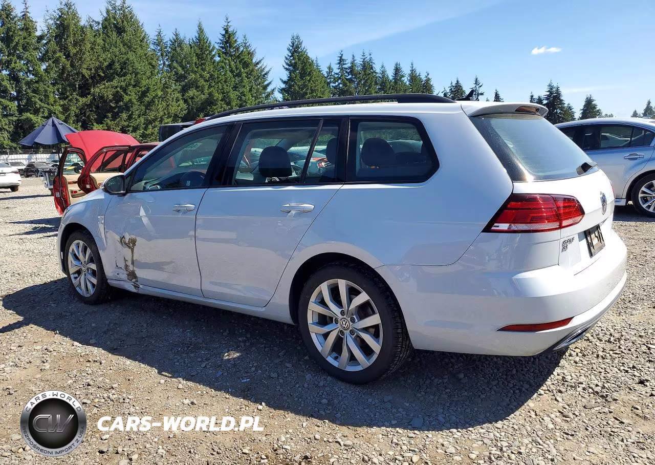 2019 Volkswagen Golf Sportwagen S VIN:3VWY57AU4KM507852 - 2