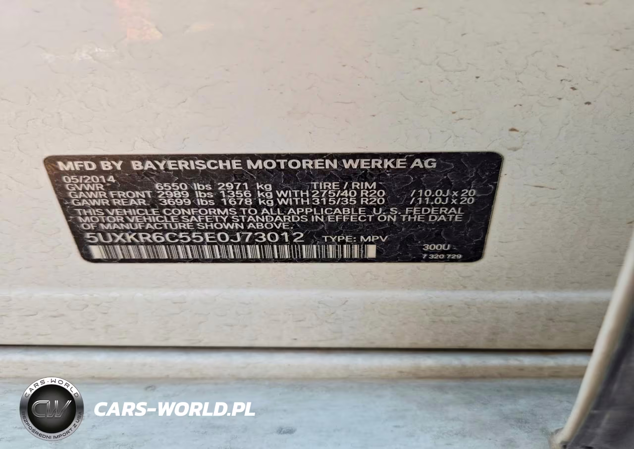 2014 BMW X5 xDrive50I VIN:5UXKR6C55E0J73012 - 13