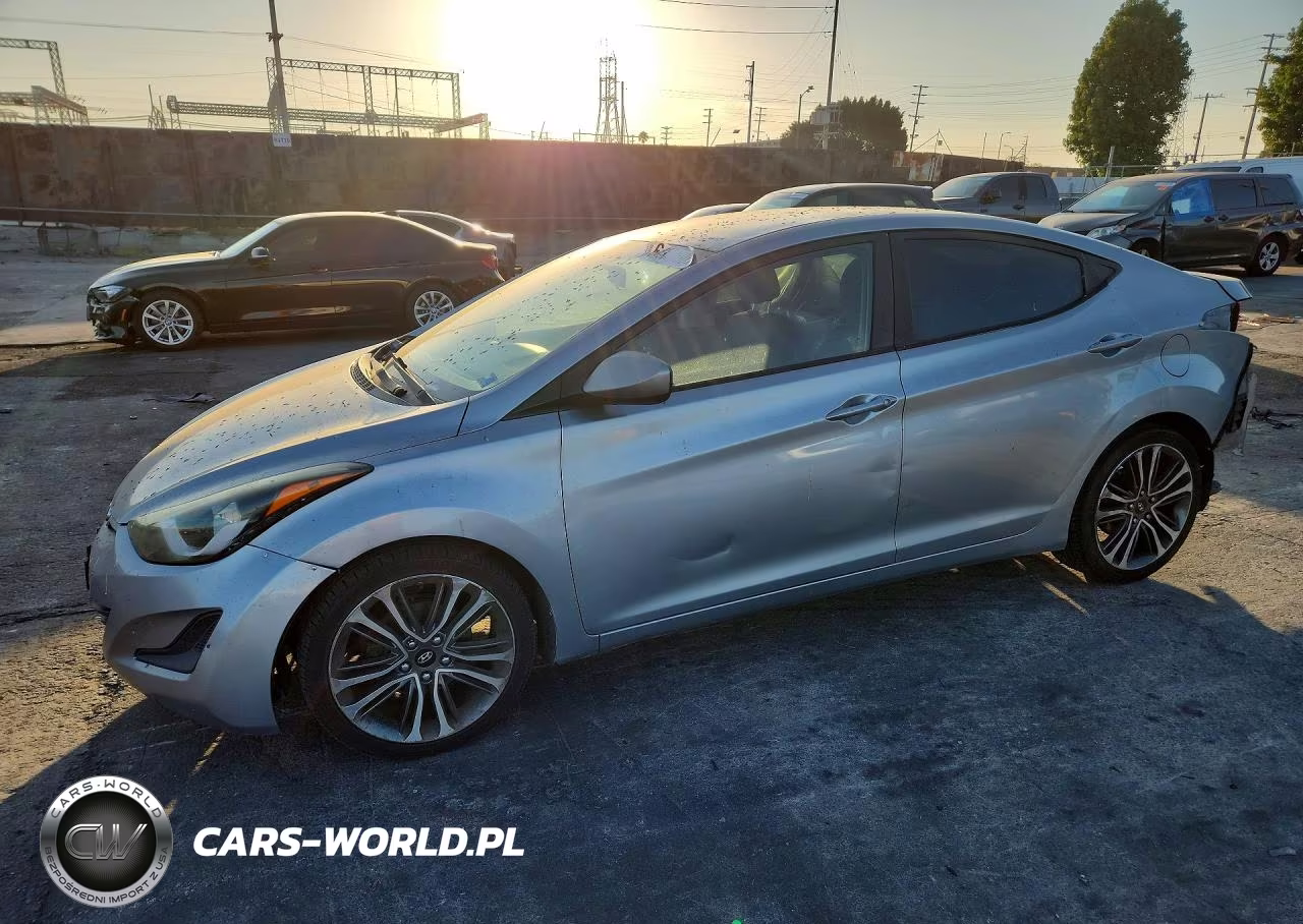 2016 Hyundai Elantra Se VIN:5NPDH4AE9GH702259 - 1