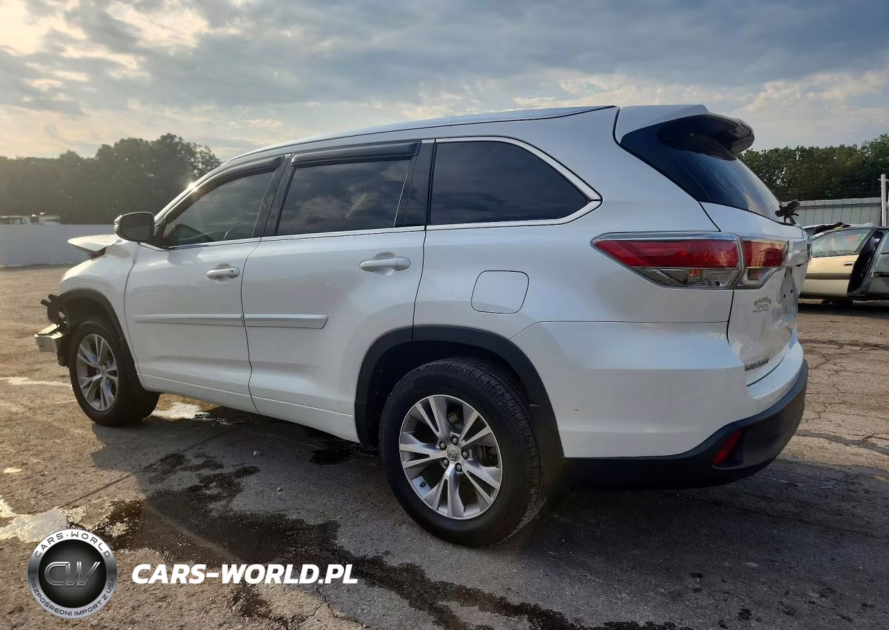 2014 Toyota Highlander Xle VIN:5TDKKRFHXES007093 - 2