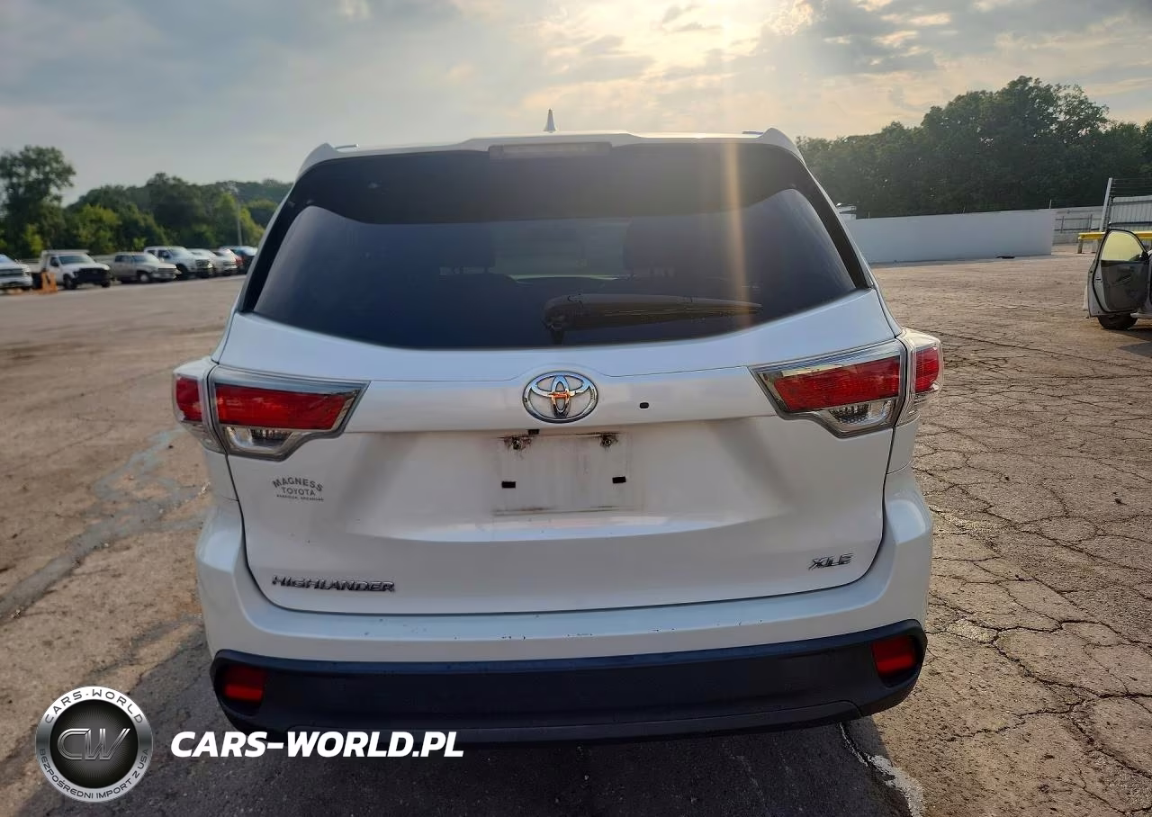 2014 Toyota Highlander Xle VIN:5TDKKRFHXES007093 - 6
