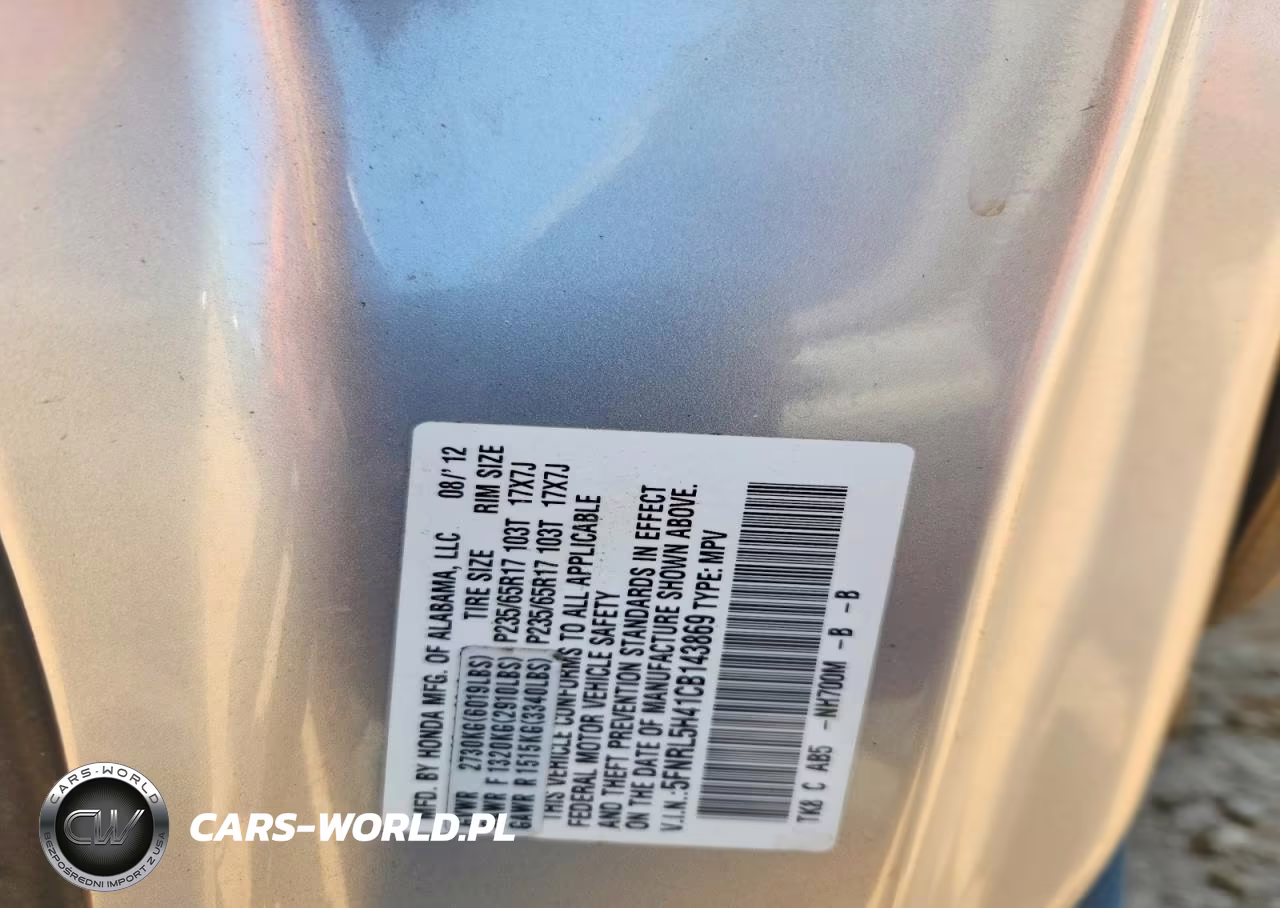 2012 Honda Odyssey Ex VIN:5FNRL5H41CB143869 - 13