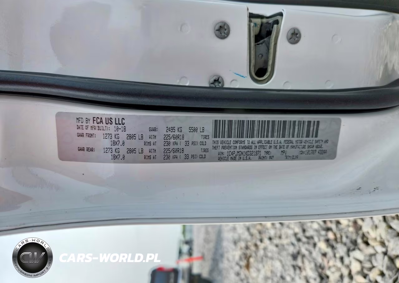 2019 Jeep Cherokee Limited VIN:1C4PJMDN1KD321971 - 13