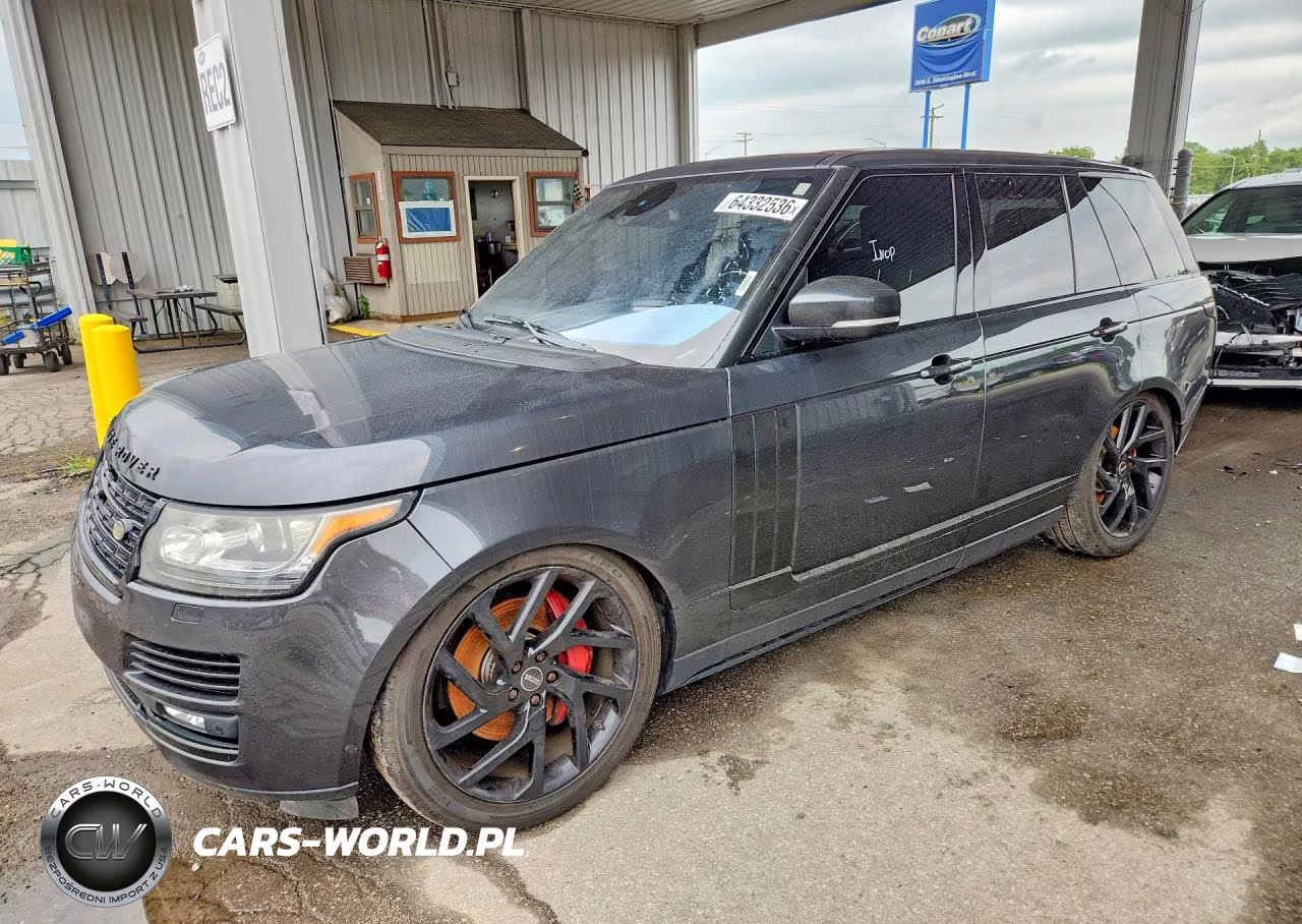 2016 Land Rover Range Rover Supercharged VIN:SALGS2EF1GA256307 - 1