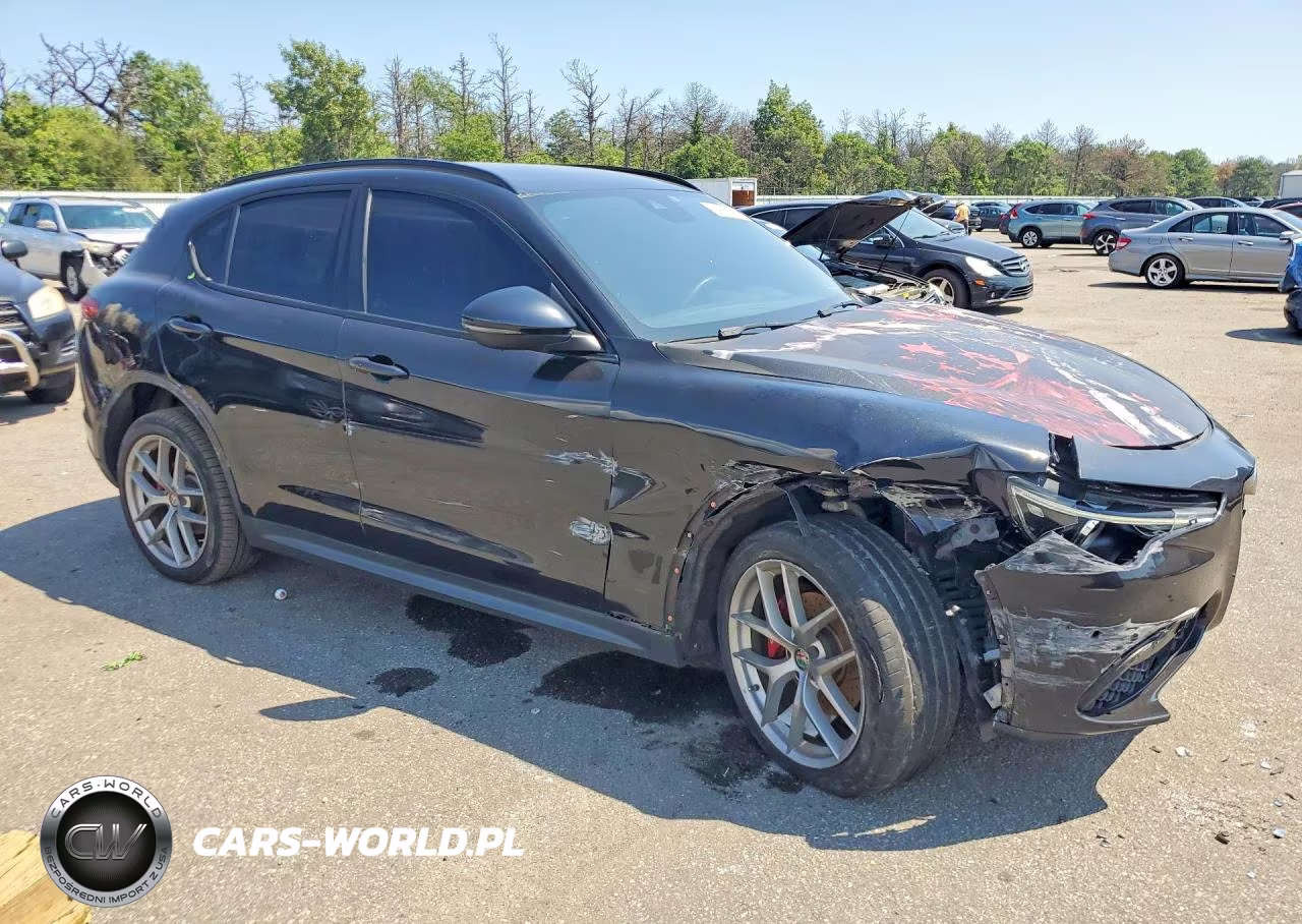 2018 Alfa Romeo Stelvio Ti Sport VIN:ZASFAKNN5J7B73309 - 4