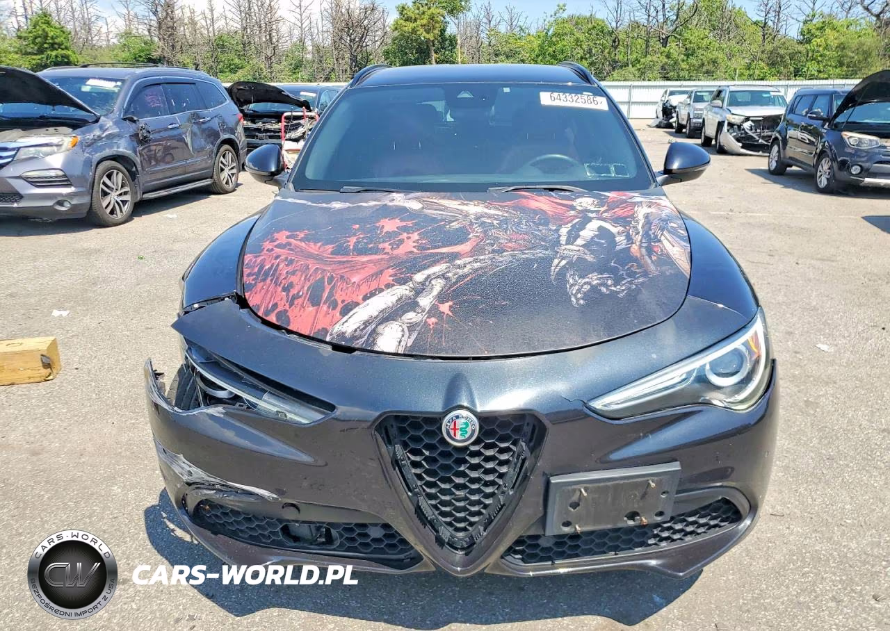 2018 Alfa Romeo Stelvio Ti Sport VIN:ZASFAKNN5J7B73309 - 5
