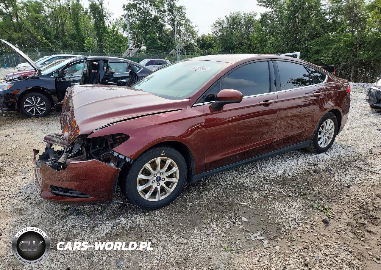 2016 Ford Fusion S VIN:3FA6P0G75GR351396 - 1