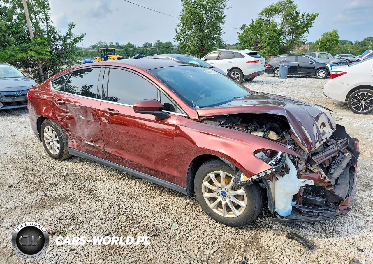 2016 Ford Fusion S VIN:3FA6P0G75GR351396 - 4