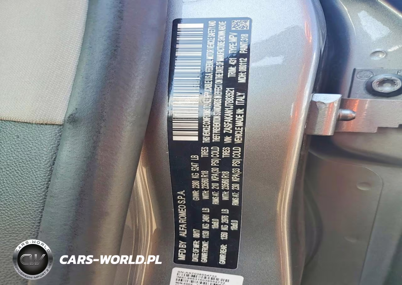 2018 Alfa Romeo Stelvio VIN:ZASFAKAN1J7B83521 - 13