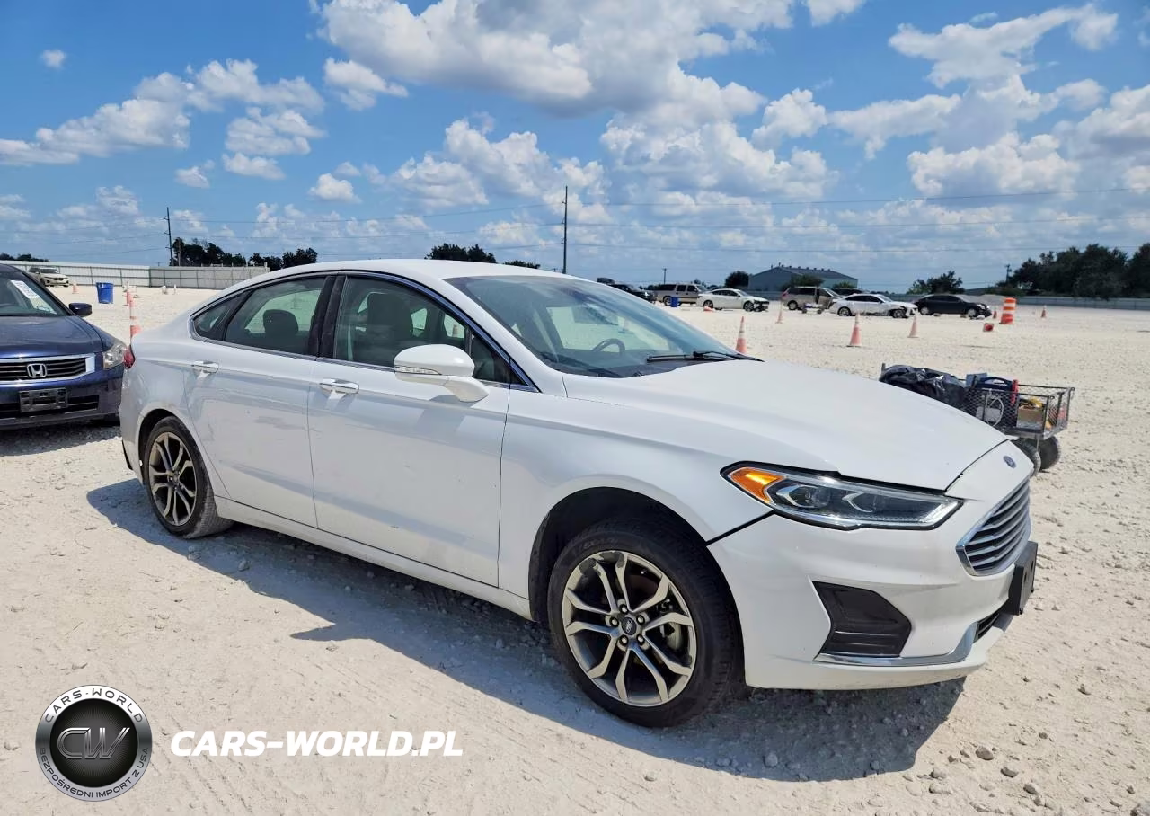 2019 Ford Fusion Sel VIN:3FA6P0CD2KR252572 - 4