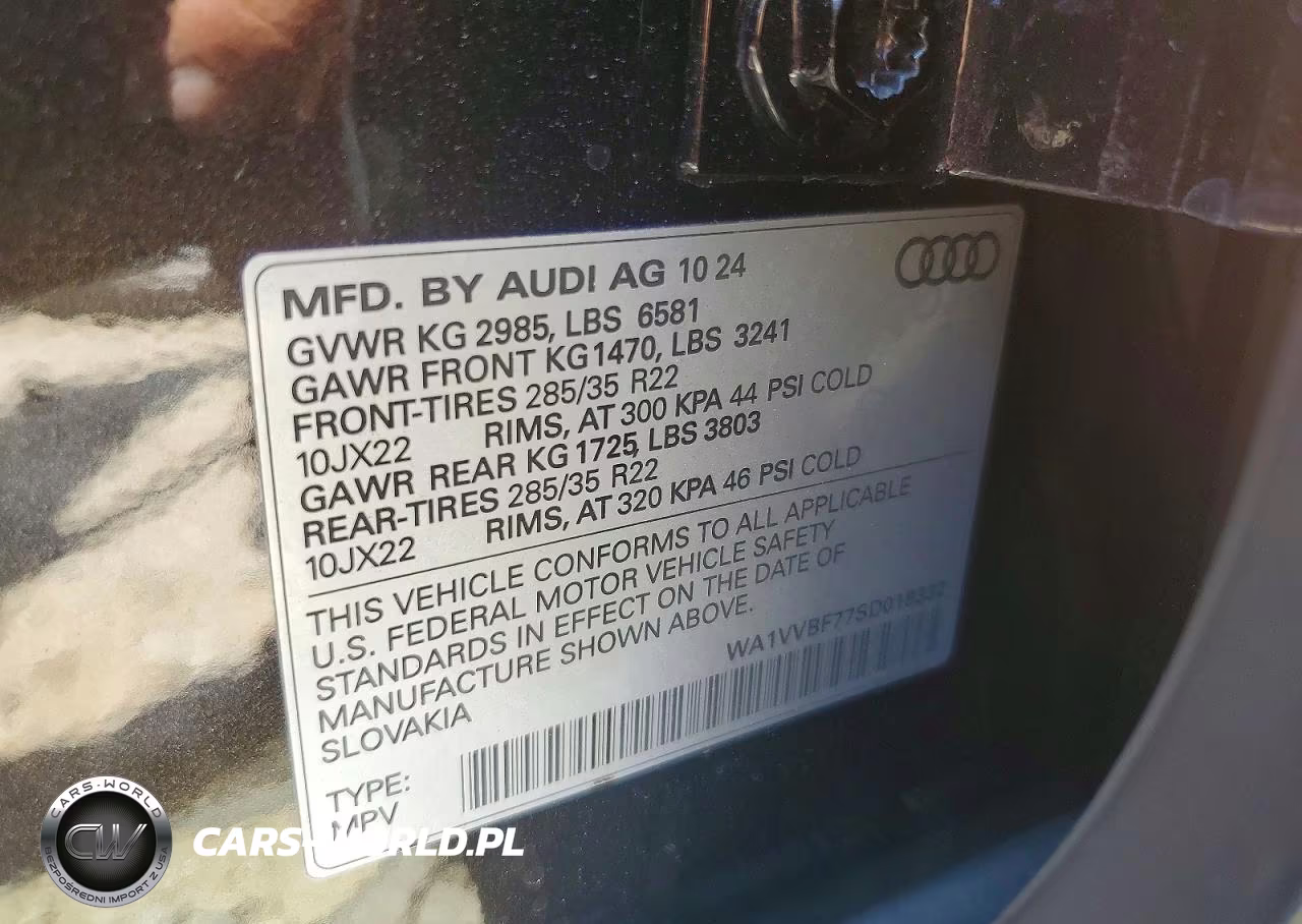 2025 Audi Q7 Prestige VIN:WA1VVBF77SD018332 - 14
