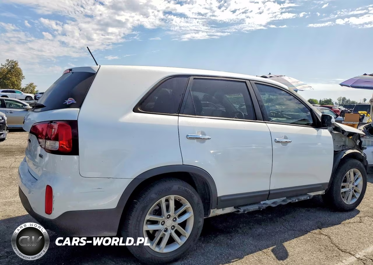 2014 Kia Sorento Lx VIN:5XYKT4A67EG421810 - 3