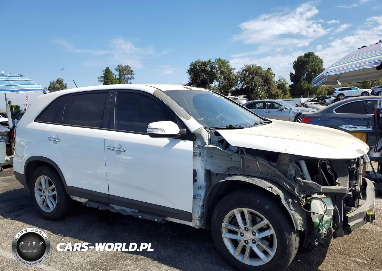 2014 Kia Sorento Lx VIN:5XYKT4A67EG421810 - 4