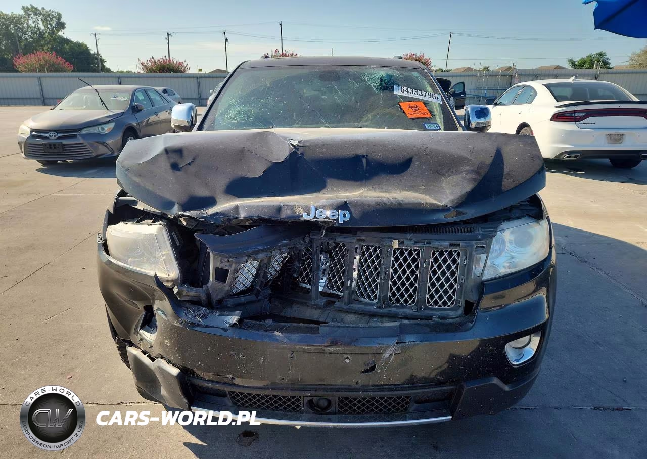 2012 Jeep Grand Cherokee Overland VIN:1C4RJFCTXCC326808 - 5